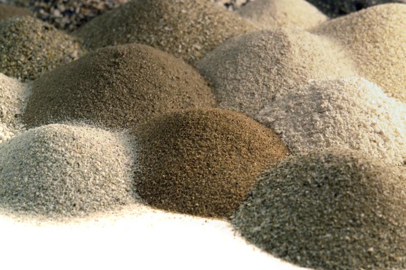 frac sand image