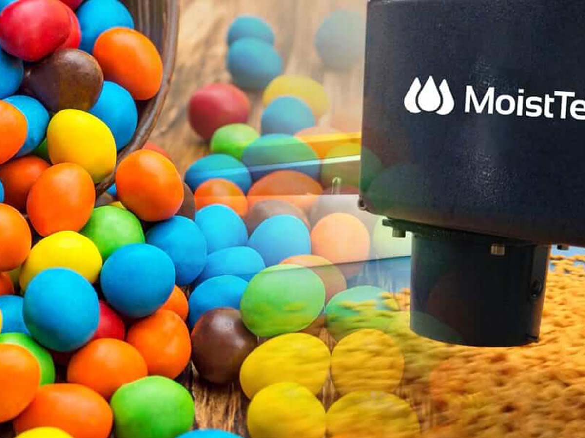 MoistTech sensor and M&Ms