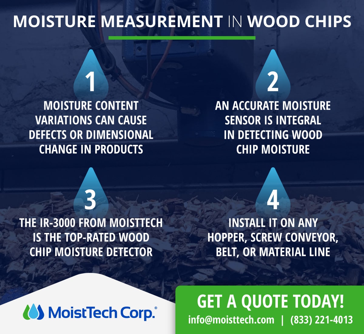 #Moisture Measurement in Wood Chips