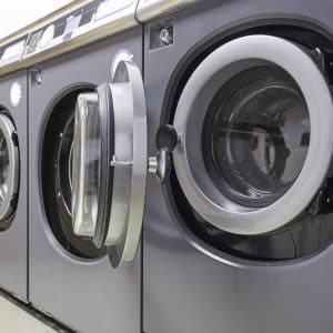 Industrial washing machines