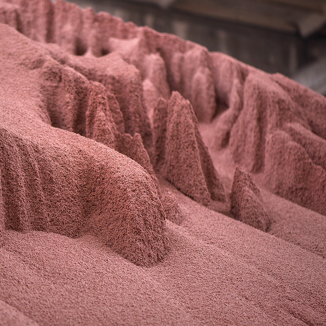 Image of processed minerals