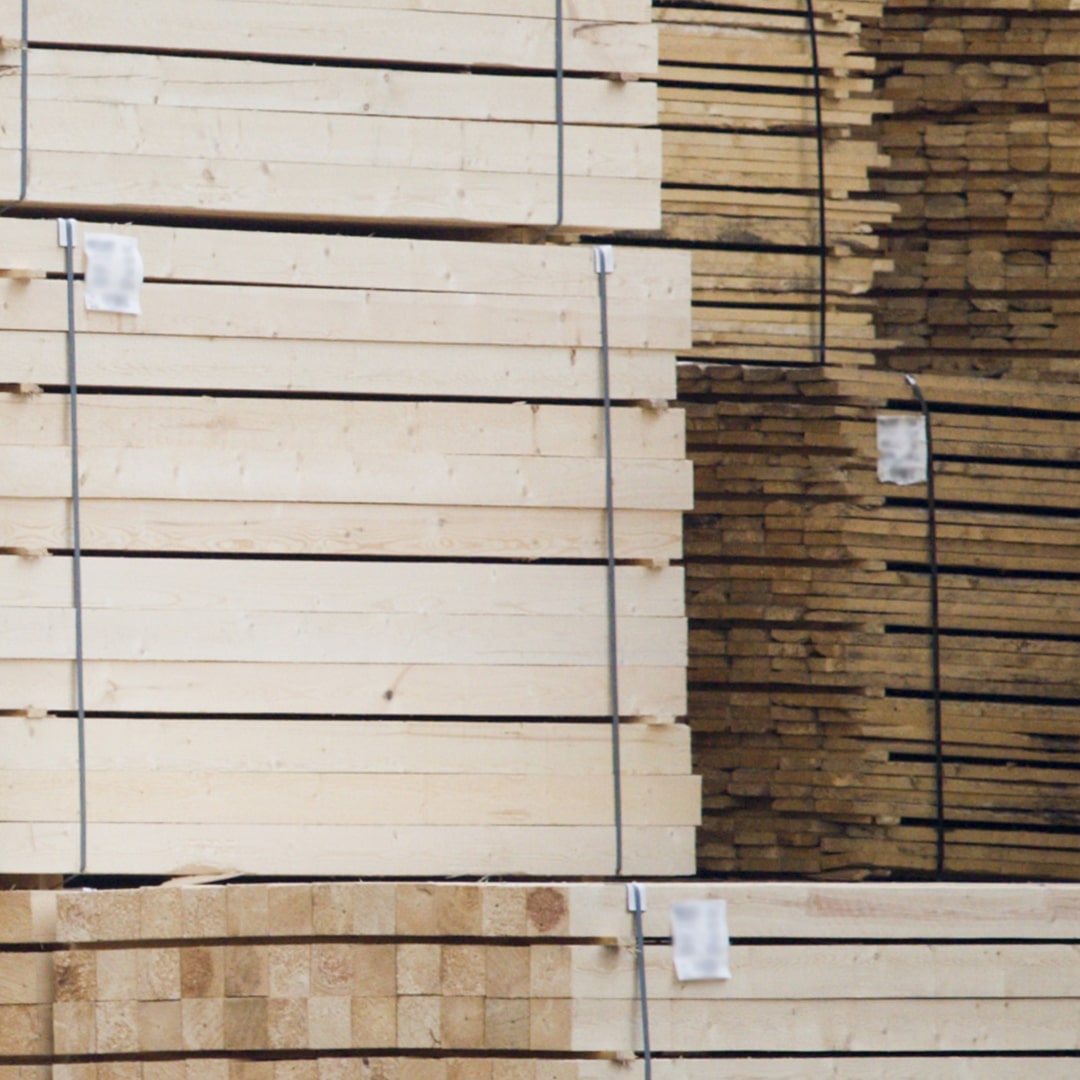 Image of piles of wood