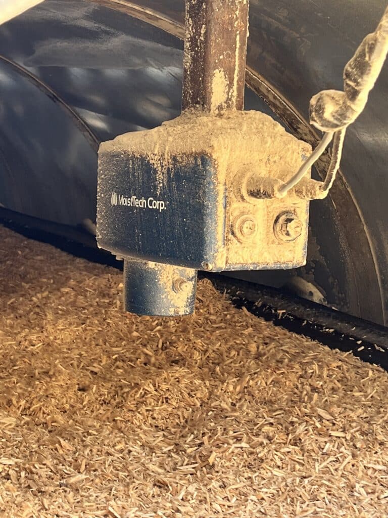 wood biofuel moisture sensor