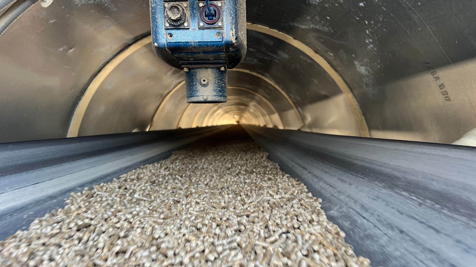 NIR sensor over feed