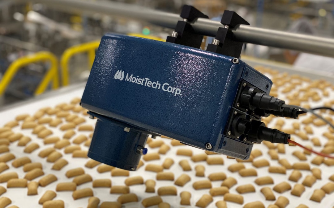 MoistTech's IR-3000F measures moisture during food production.