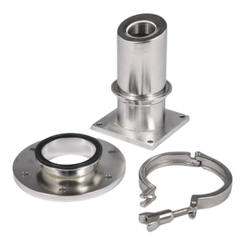 Snorkel Window with flange for enclosed conveyors