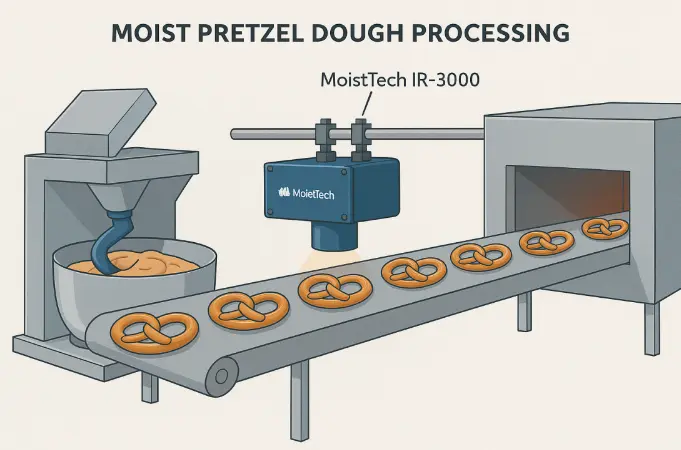 Pretzel dough process