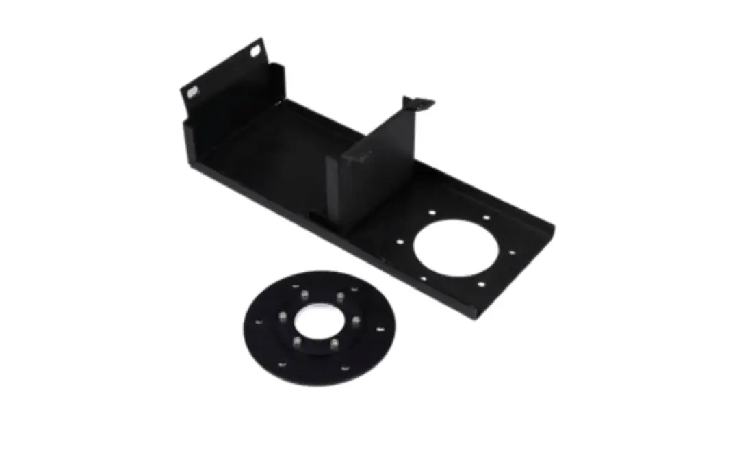 Black Aluminum Flange Quartz